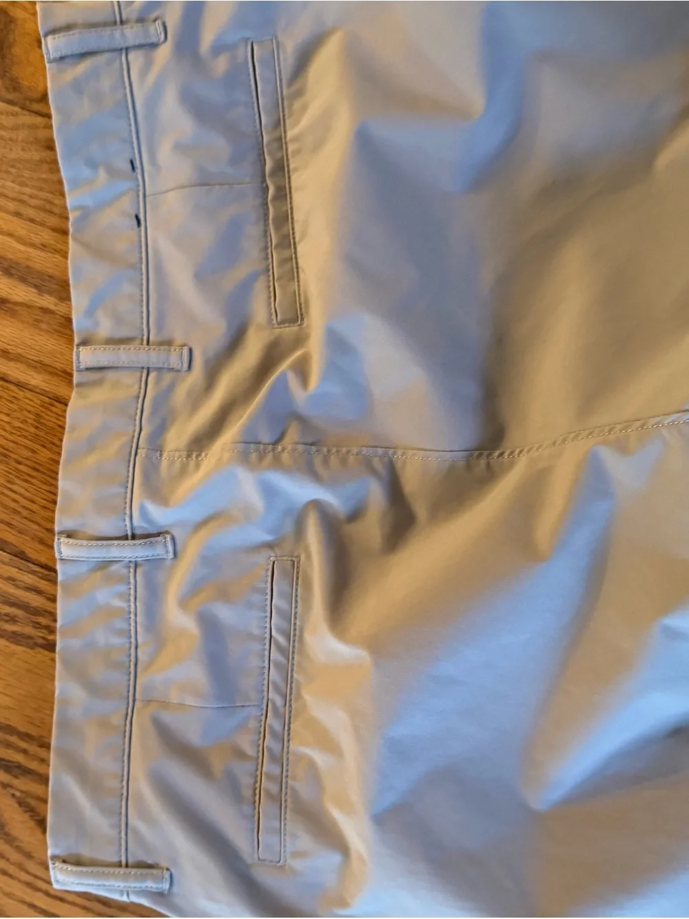 J. Crew Men's Chinos in Light Beige performance fabric
